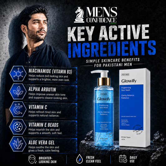Glowify Brightening Face Wash | For Men